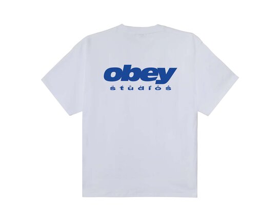 Get Up Tee White 168024377 Obey Get Up Tee White 168024377