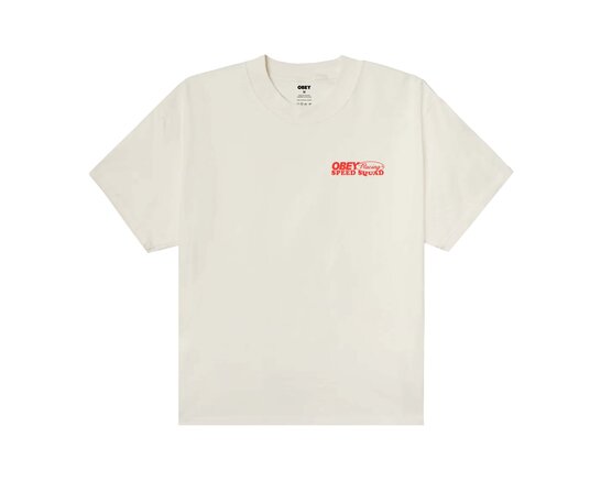 Obey Speed Squad Tee Vintage White 168024386