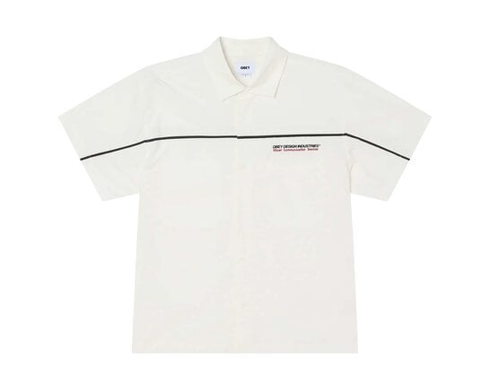 Obey Camber Woven Shirt White 181210450