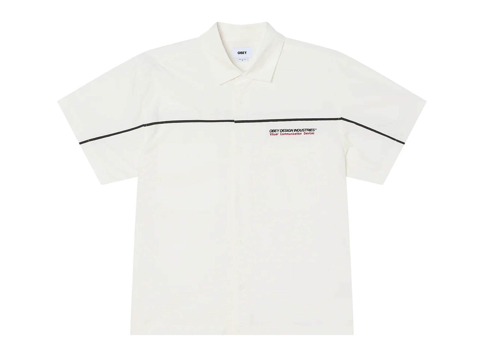 Obey Camber Woven Shirt White 181210450