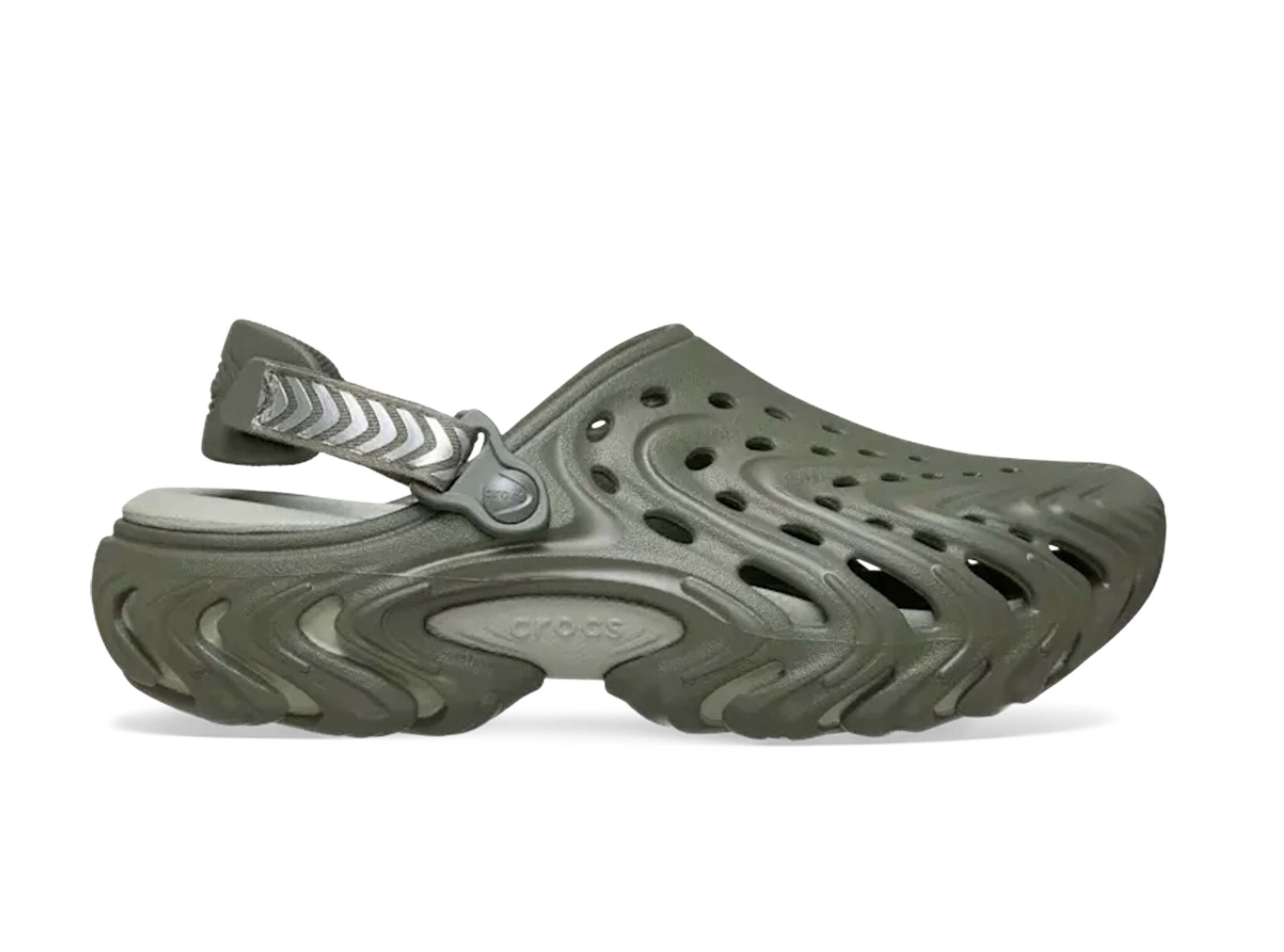 Echo II Chrome Silver Chrome 213780 1ZY Crocs Echo II Chrome Silver Chrome 213780 1ZY