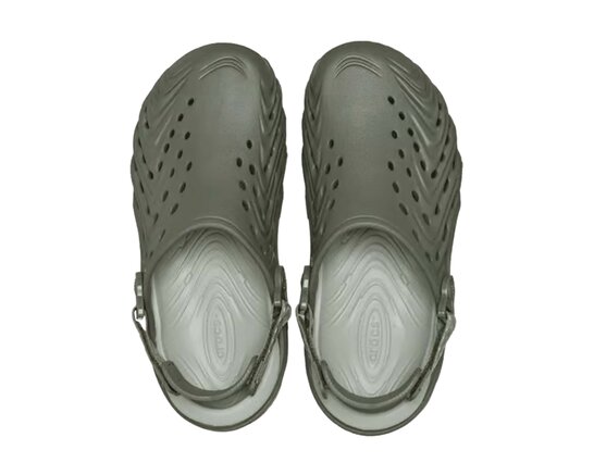 Echo II Chrome Silver Chrome 213780 1ZY Crocs Echo II Chrome Silver Chrome 213780 1ZY