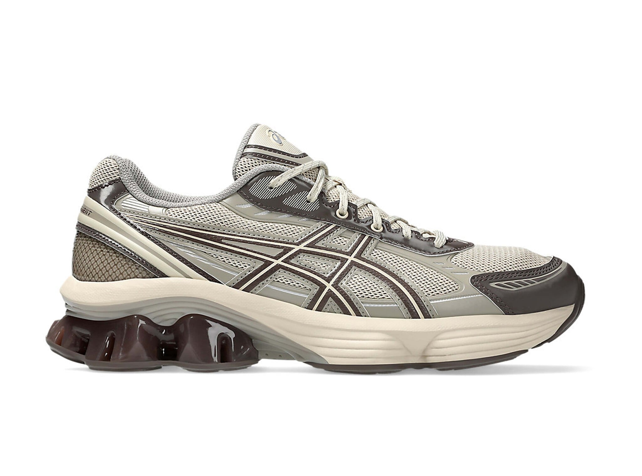 ASICS Gel Kinetic Fluent Oatmeal Cocoa Powder 1203A591 107