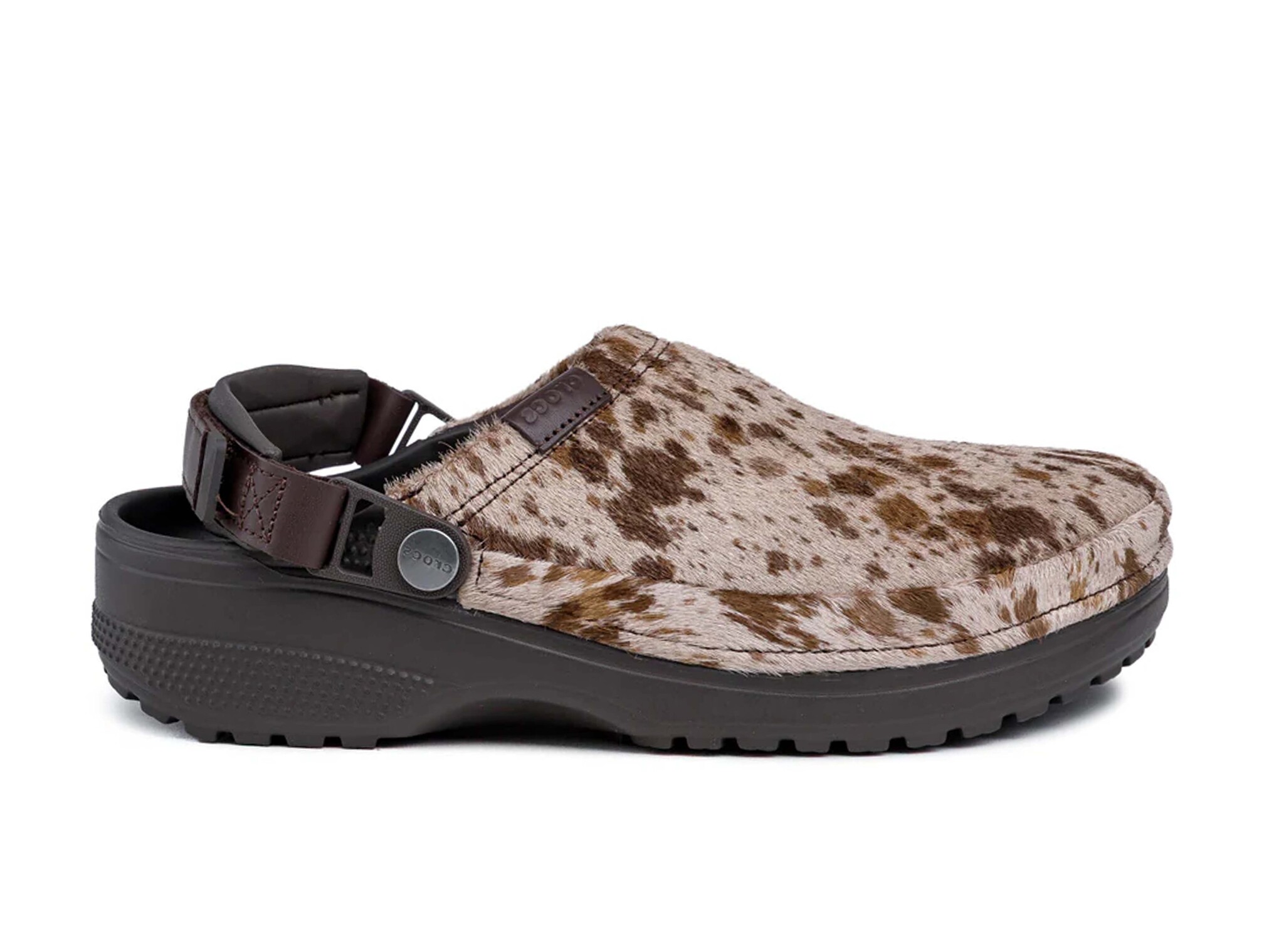Classic Crafted Pony Hair Clog Espresso 214047 206 Crocs Classic Crafted Pony Hair Clog Espresso 214047 206