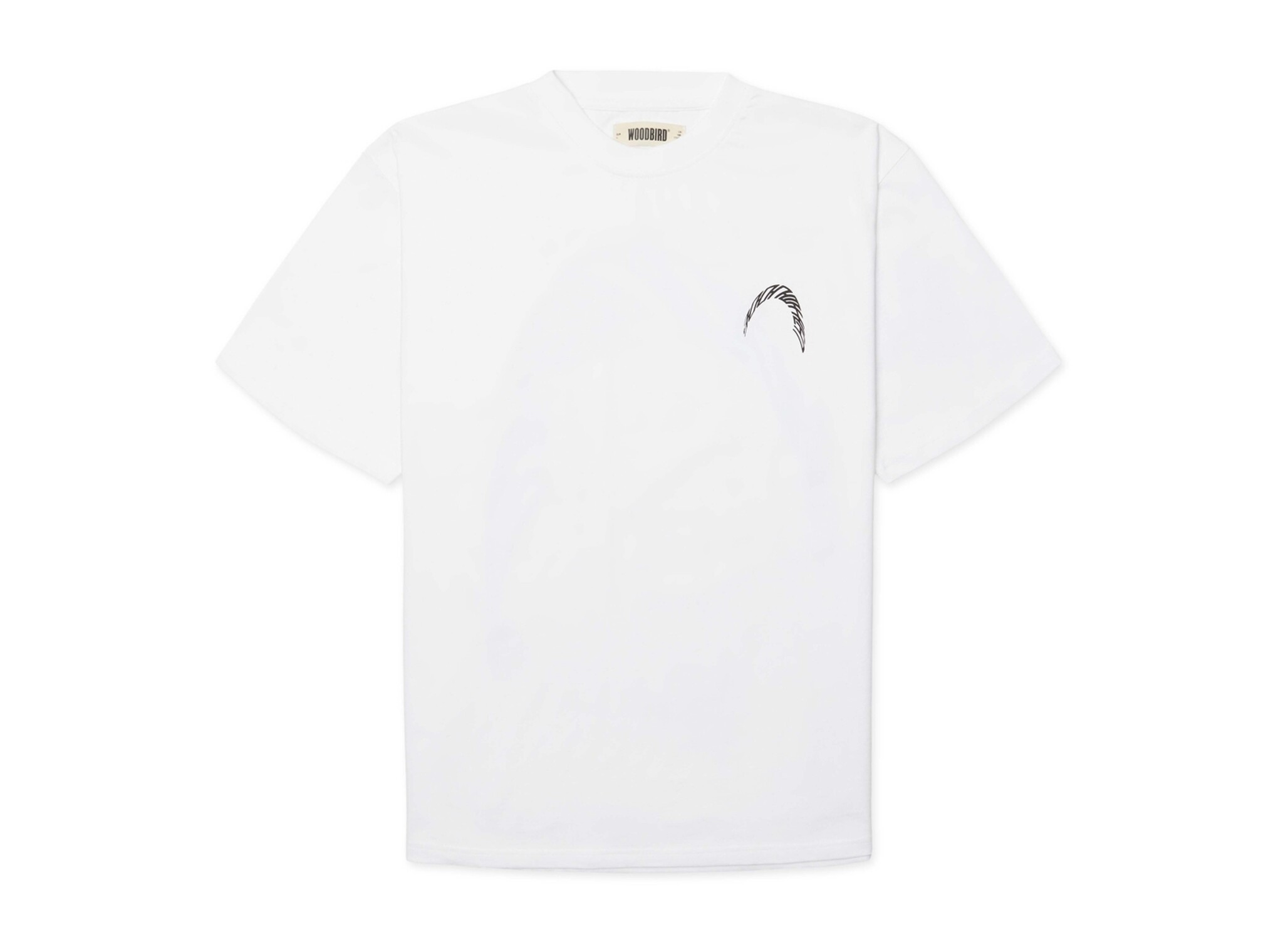 Woodbird WBBaine Warp Tee White 2626 416
