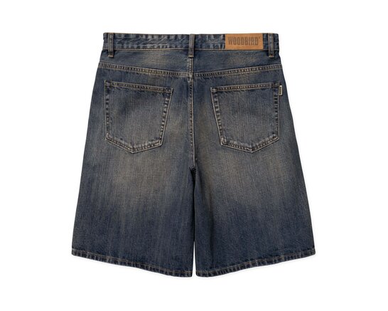 Woodbird WBRami Buff Shorts Dark Blue 2616 303