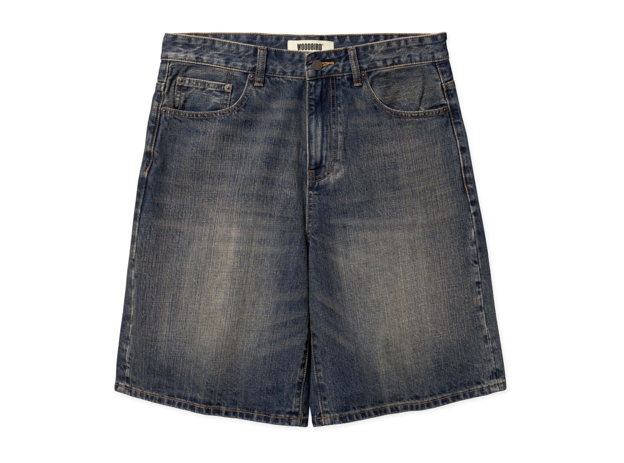 Woodbird WBRami Buff Shorts Dark Blue 2616 303