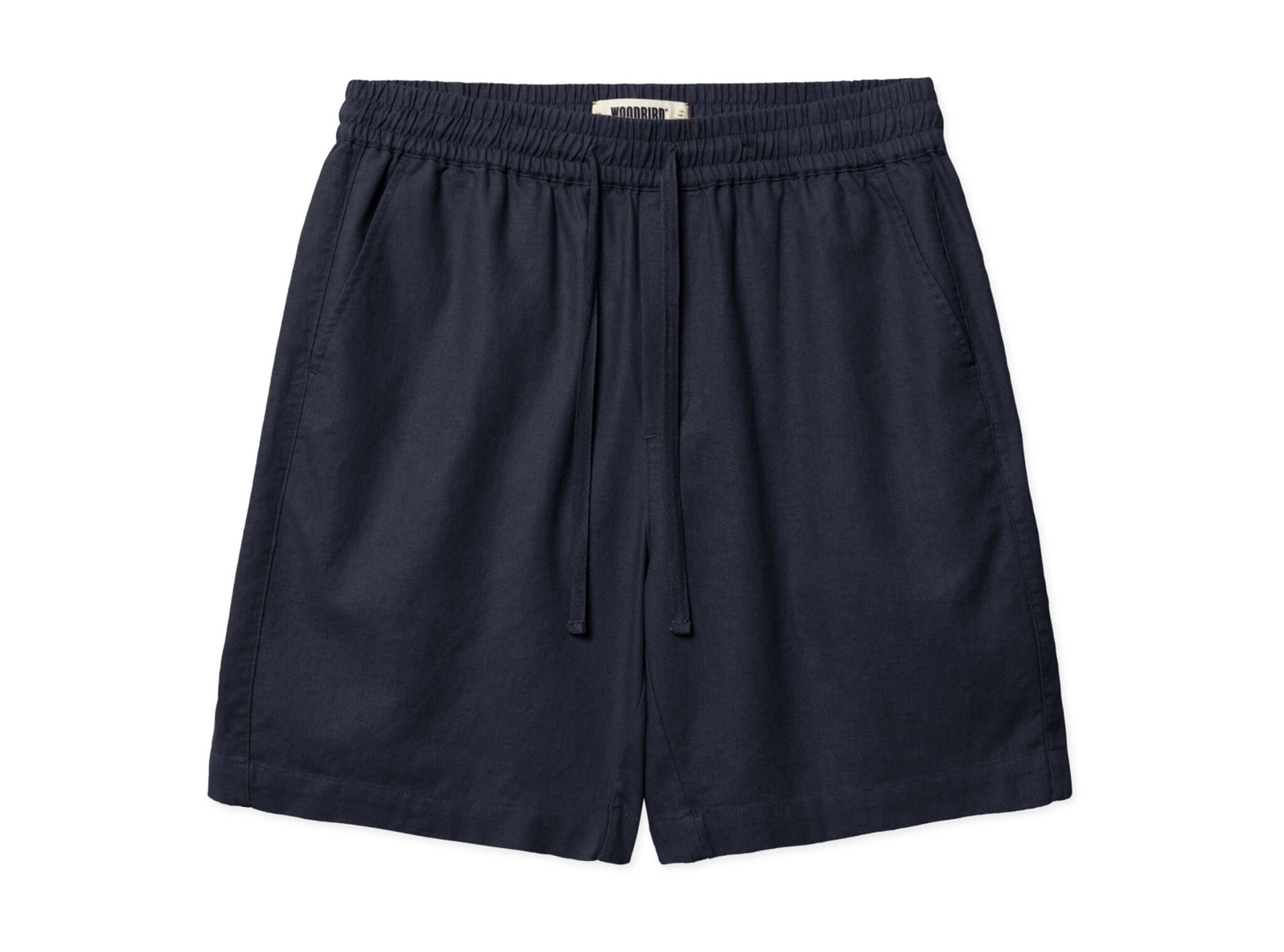 WBBommy Linen Shorts Navy 2616 313 Woodbird WBBommy Linen Shorts Navy 2616 313