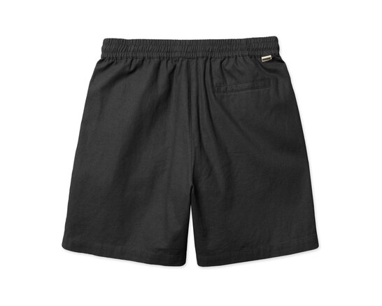 WBBommy Linen Shorts Black 2616 313 Woodbird WBBommy Linen Shorts Black 2616 313