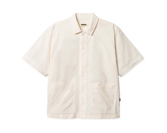 WBWang Line Shirt Off White 2616 700 Woodbird WBWang Line Shirt Off White 2616 700