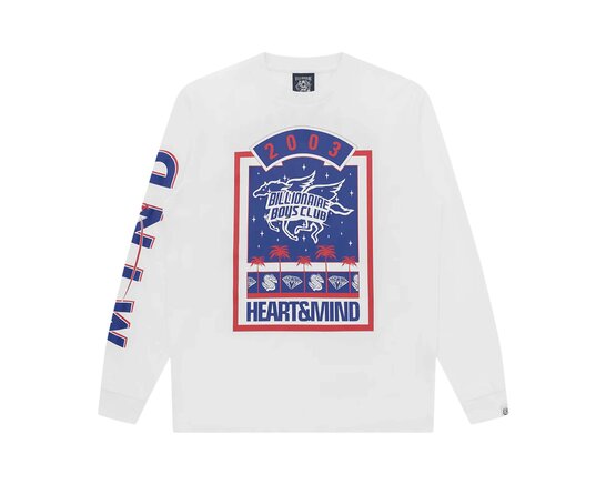 Mulit LS T-shirt White BBLT26275 Billionaire Boys Club Mulit LS T-shirt White BBLT26275