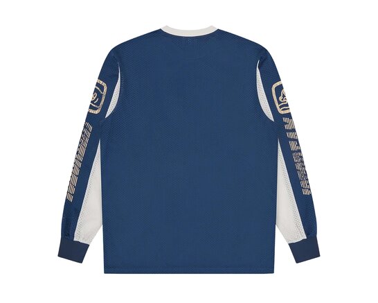 Moto Racer LS Mesh Shirt Navy ICSS26248 ICECREAM Moto Racer LS Mesh Shirt Navy ICSS26248