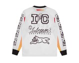 Moto Racer LS Mesh Shirt White ICSS26248 ICECREAM Moto Racer LS Mesh Shirt White ICSS26248