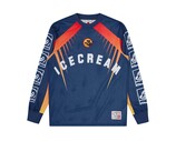 Moto Racer LS Mesh Shirt Navy ICSS26248 ICECREAM Moto Racer LS Mesh Shirt Navy ICSS26248