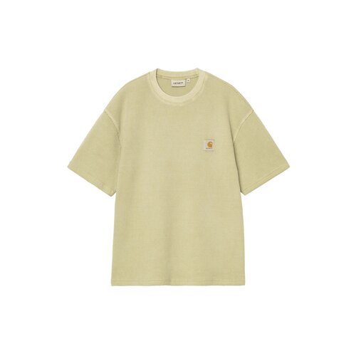 S/S Nelson Waffle T-shirt Gentle Green I036185.3IE.GD.03