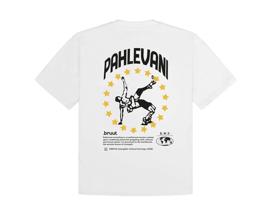 Bruut Pahlevani Tee White BT2676-001