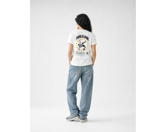 Bruut Pahlevani Tee White BT2676-001