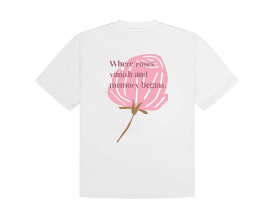 Roses Tee White BT2677-001 Bruut Roses Tee White BT2677-001
