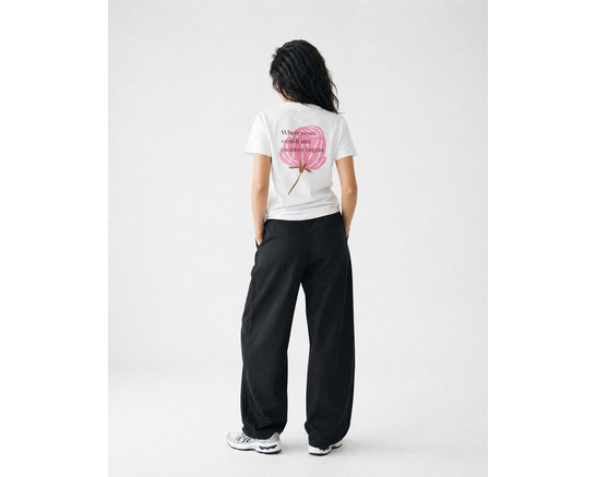 Roses Tee White BT2677-001 Bruut Roses Tee White BT2677-001
