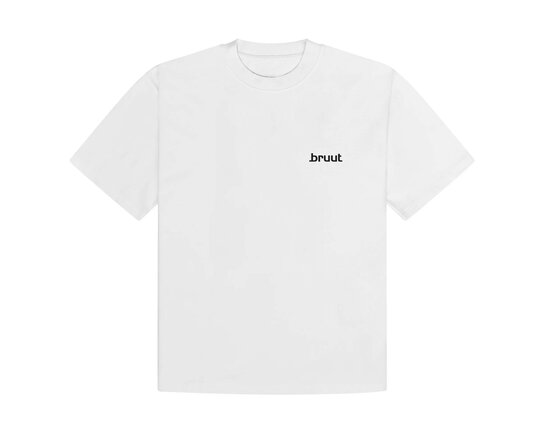 Basic Logo Tee White BT2679-001 Bruut Basic Logo Tee White BT2679-001