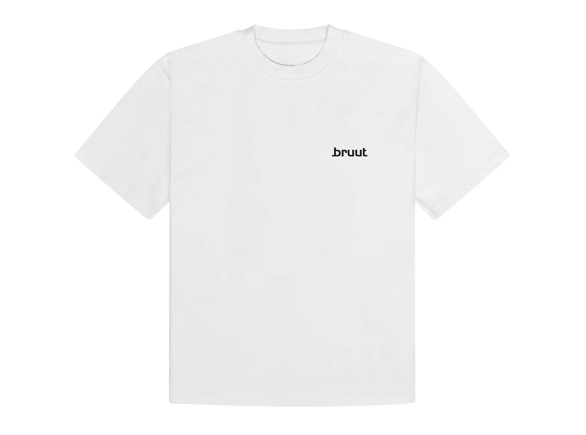 Basic Logo Tee White BT2679-001 Bruut Basic Logo Tee White BT2679-001