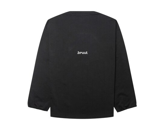 Capital Longsleeve Washed Black BT2684-001 Bruut Capital Longsleeve Washed Black BT2684-001