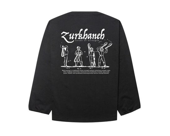 Zurkhaneh Longsleeve Black BT2682-001 Bruut Zurkhaneh Longsleeve Black BT2682-001