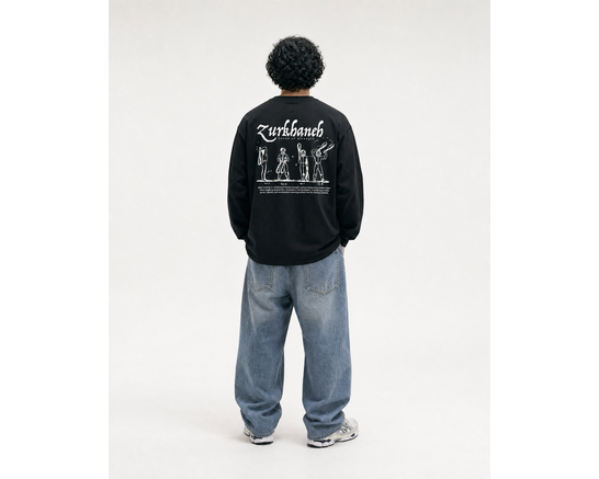 Zurkhaneh Longsleeve Black BT2682-001 Bruut Zurkhaneh Longsleeve Black BT2682-001