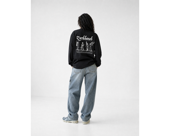 Zurkhaneh Longsleeve Black BT2682-001 Bruut Zurkhaneh Longsleeve Black BT2682-001