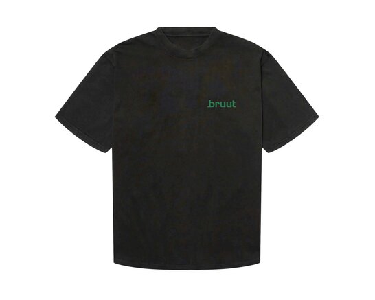 Iron Sheik Tee Washed Black BT2673-001 Bruut Iron Sheik Tee Washed Black BT2673-001