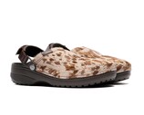 Crocs Classic Crafted Pony Hair Clog Brown White 214047 2PO