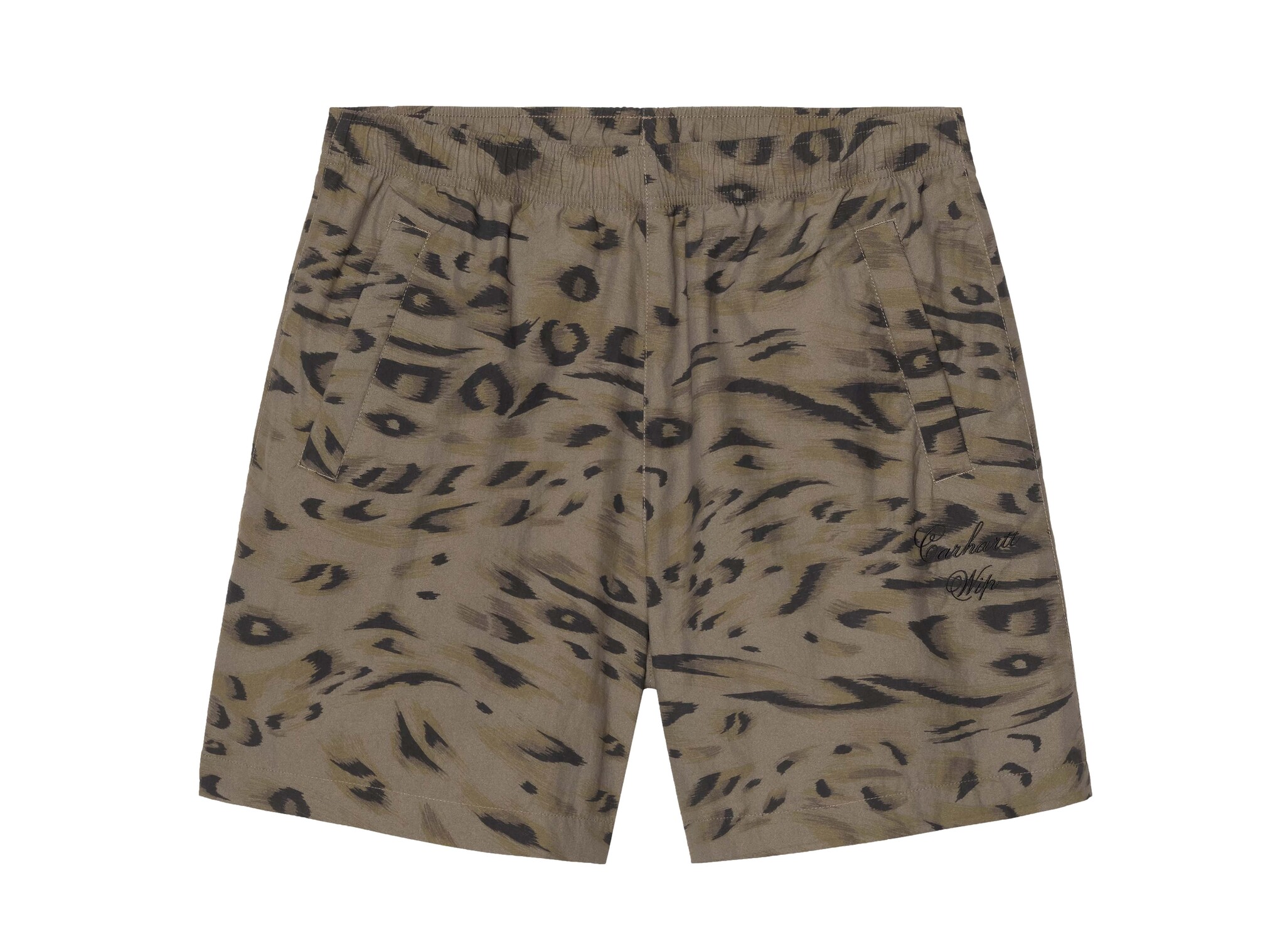 Travon Short Duck Feather Print Cypress Black I036801.3TD.XX.03 Carhartt WIP Travon Short Duck Feather Print Cypress Black I036801.3TD.XX.03