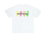 Arbor Antwerp Pixel Flower T-shirt White TS-PIXE-FLOW-WHT