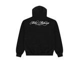 Cursive Zipper Hoodie Black HD-CURS-BLK Arbor Antwerp Cursive Zipper Hoodie Black HD-CURS-BLK