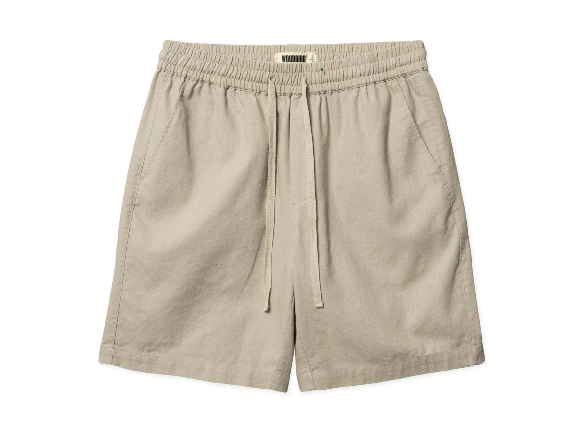 Woodbird WBBommy Linen Shorts Stone 2616 313