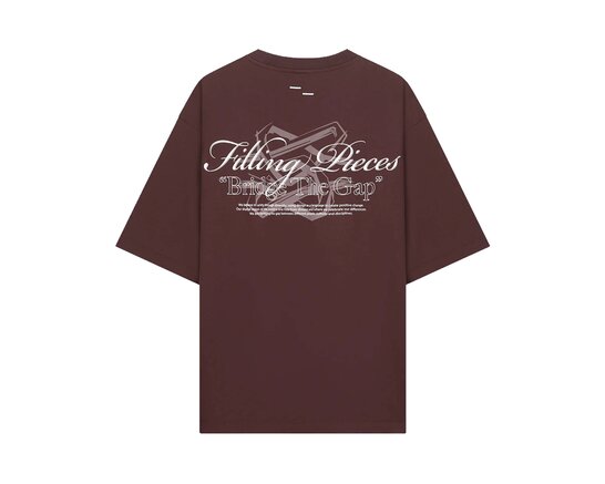 Filling Pieces Clothing Bridge The Gap Boxy Tee Bitter Chocolate 422620501387 310