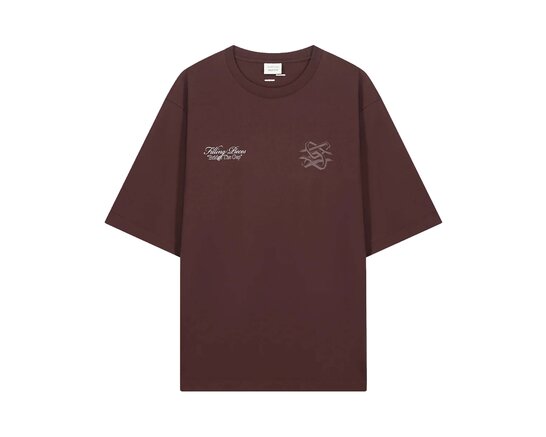 Filling Pieces Clothing Bridge The Gap Boxy Tee Bitter Chocolate 422620501387 310