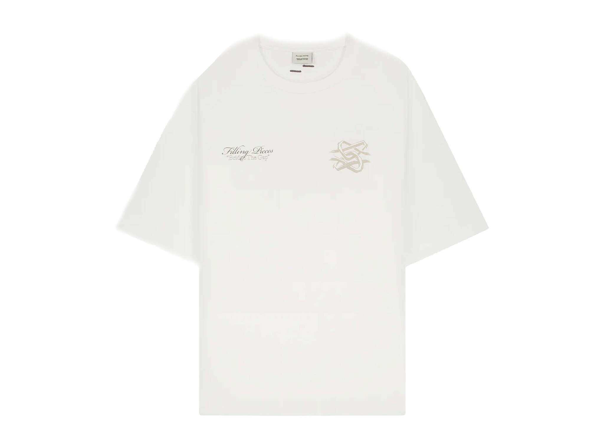 Filling Pieces Clothing Bridge The Gap Boxy Tee White 422620501387 110