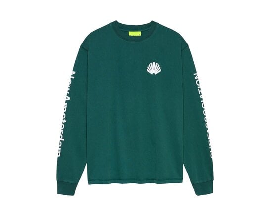New Amsterdam Surf Association Logo Longsleeve Bottle Green 2602107001
