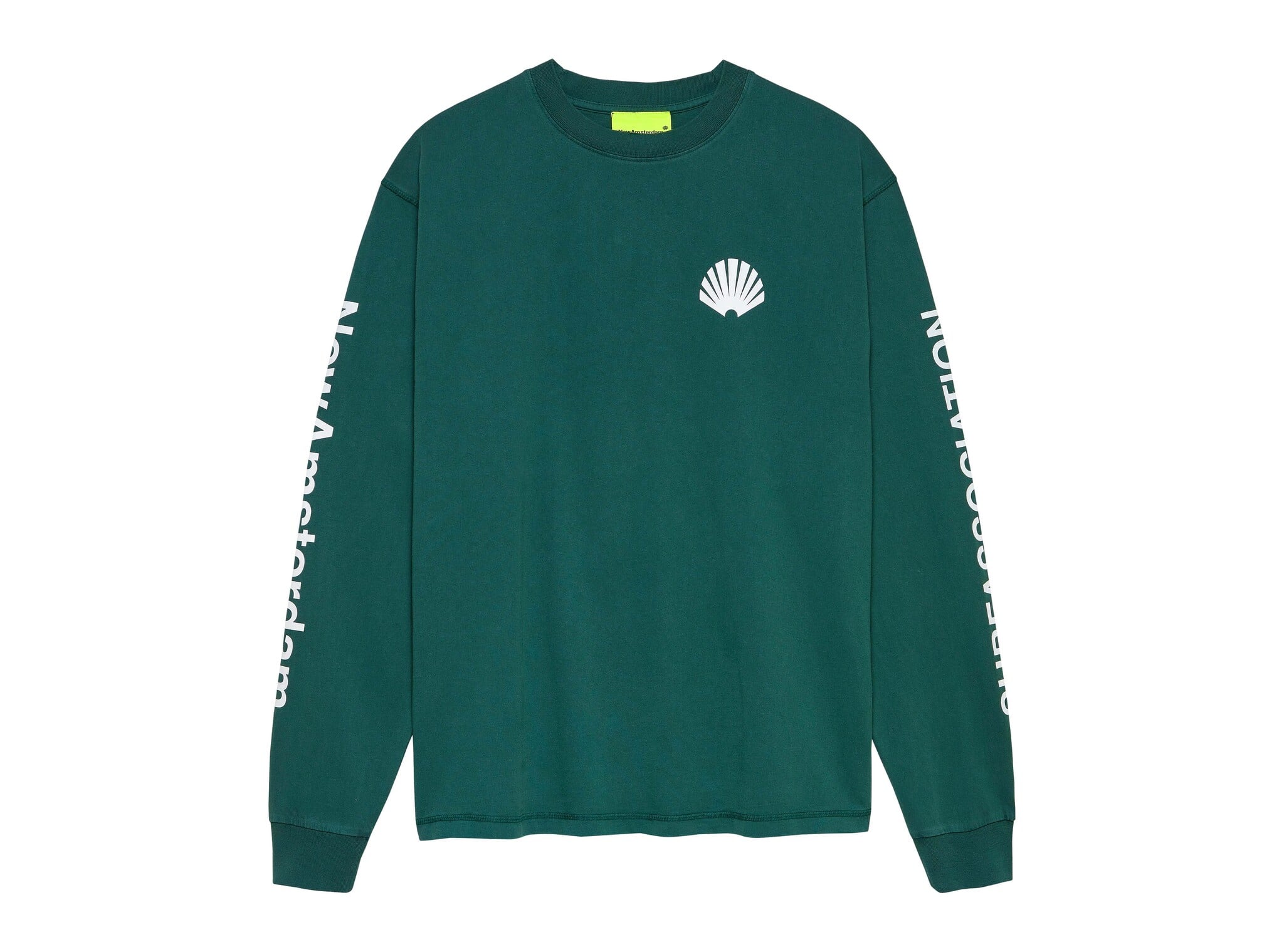 New Amsterdam Surf Association Logo Longsleeve Bottle Green 2602107001