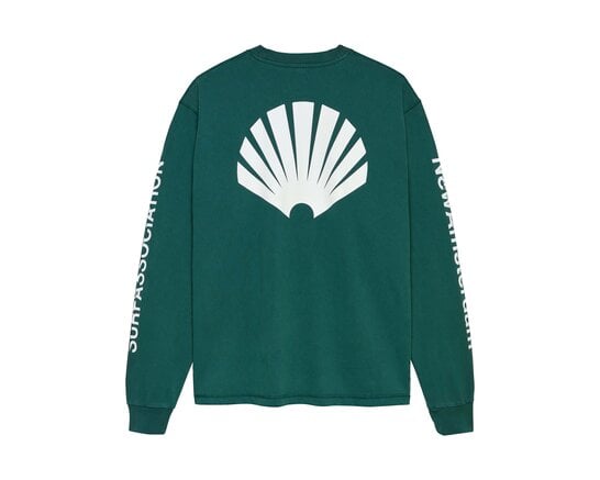 New Amsterdam Surf Association Logo Longsleeve Bottle Green 2602107001