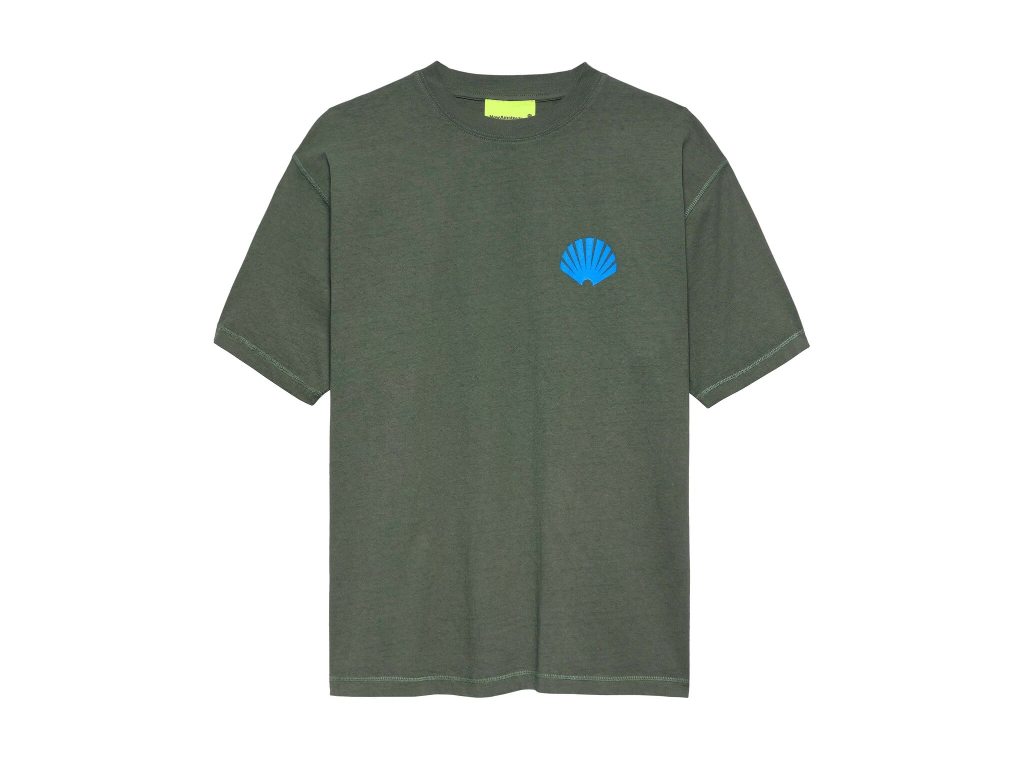 New Amsterdam Surf Association Logo Tee Teal Deep Sea 2602070003