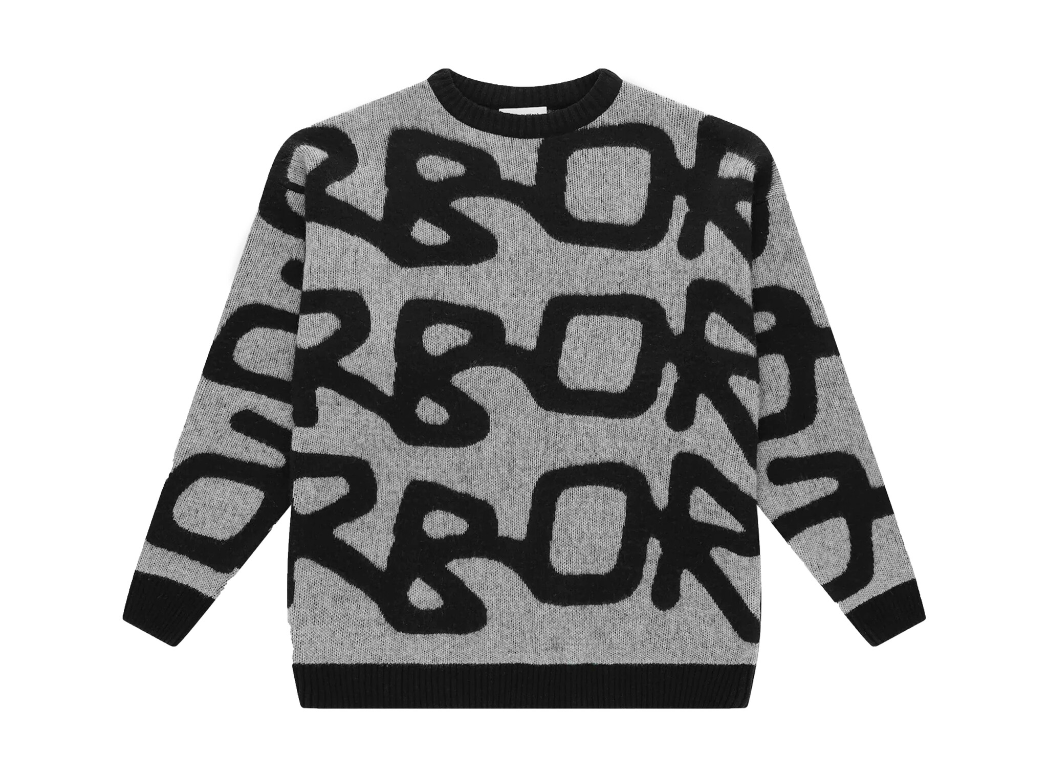 Arbor Antwerp Big Logo Arbor Alpaca Knit Black KN-BGLG-ALPC-BLK