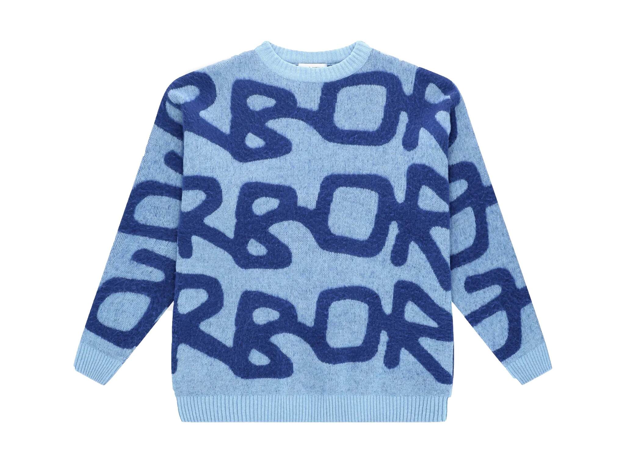 Arbor Antwerp Big Logo Arbor Alpaca Knit Blue KN-BGLG-ALPC-BLU