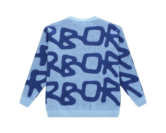 Arbor Antwerp Big Logo Arbor Alpaca Knit Blue KN-BGLG-ALPC-BLU