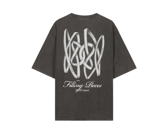 Filling Pieces Clothing Boxy Film Strip Tee Vintage Black 422620501361