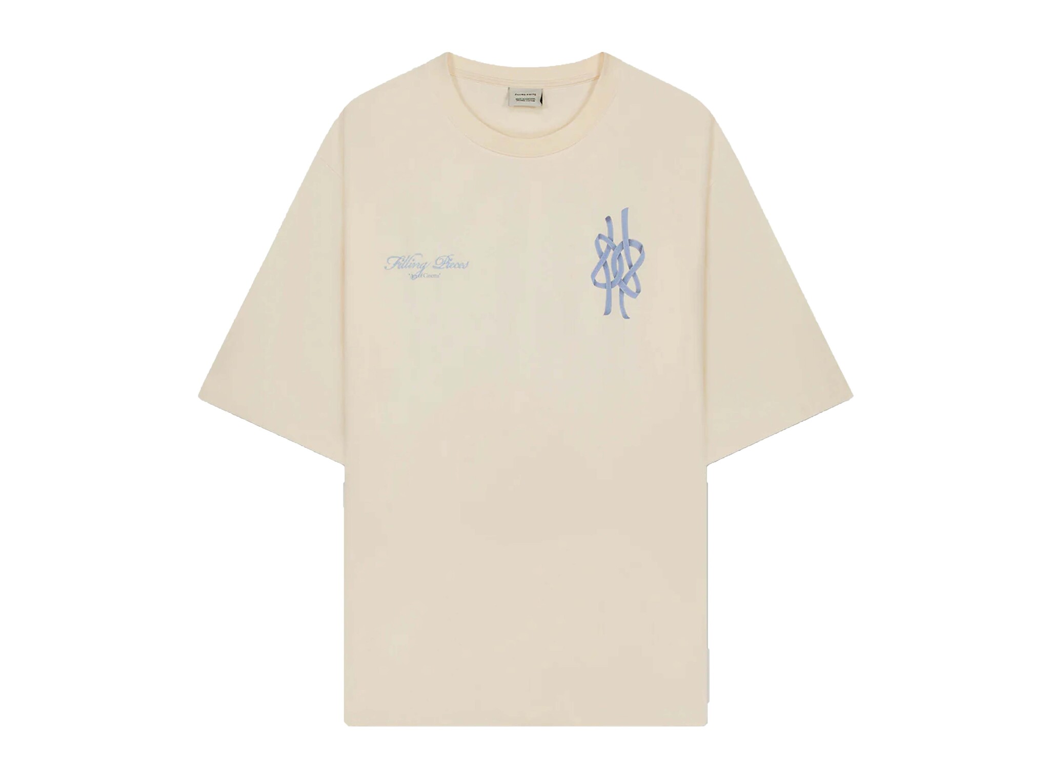 Filling Pieces Clothing Boxy Film Strip Tee Antique White 422620501361