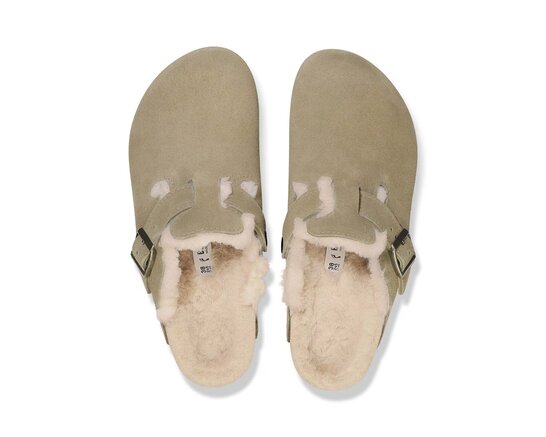Boston VL Shearling Taupe 1028289 Birkenstock Boston VL Shearling Taupe 1028289