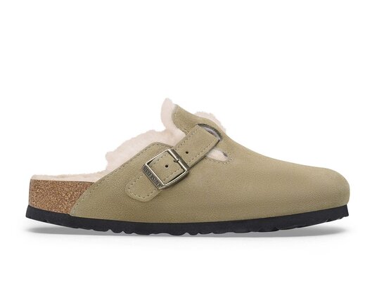 Boston VL Shearling Taupe 1028289 Birkenstock Boston VL Shearling Taupe 1028289