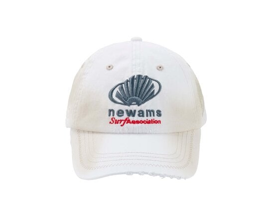 Sponsor Cap White 2601136001 New Amsterdam Surf Association Sponsor Cap White 2601136001